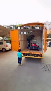 Where is anvit taking his car