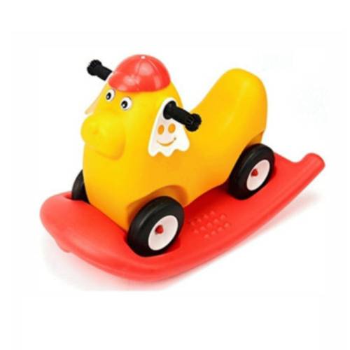 Animal Rider Puppy Rider for Kids Plastic Material Yellow Color Manufacturers, Suppliers in Delhi