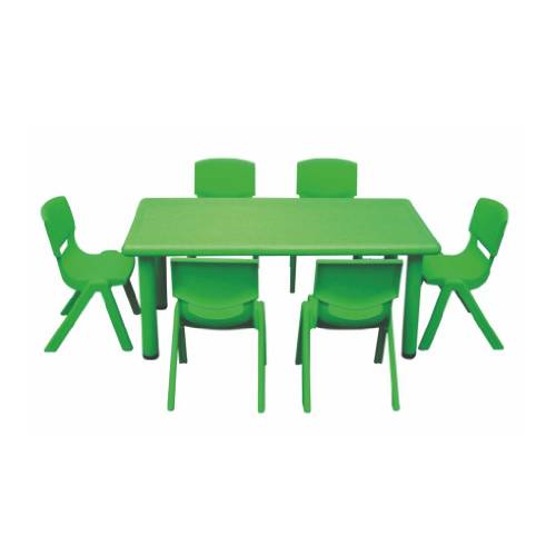 Kids Green Square Classroom Table Plastic Furniture for School Use Manufacturers, Suppliers in Delhi