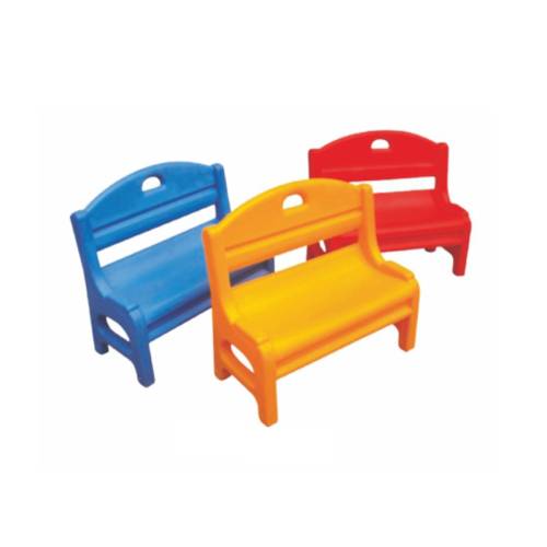 Kids Plastic Bench Lightweight Durable with Backrest for Play School Manufacturers, Suppliers in Delhi